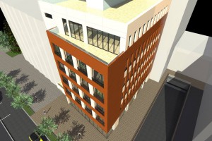 3D model poslovne zgrade Topolino Company