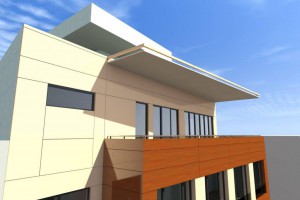 3D model poslovne zgrade Topolino Company